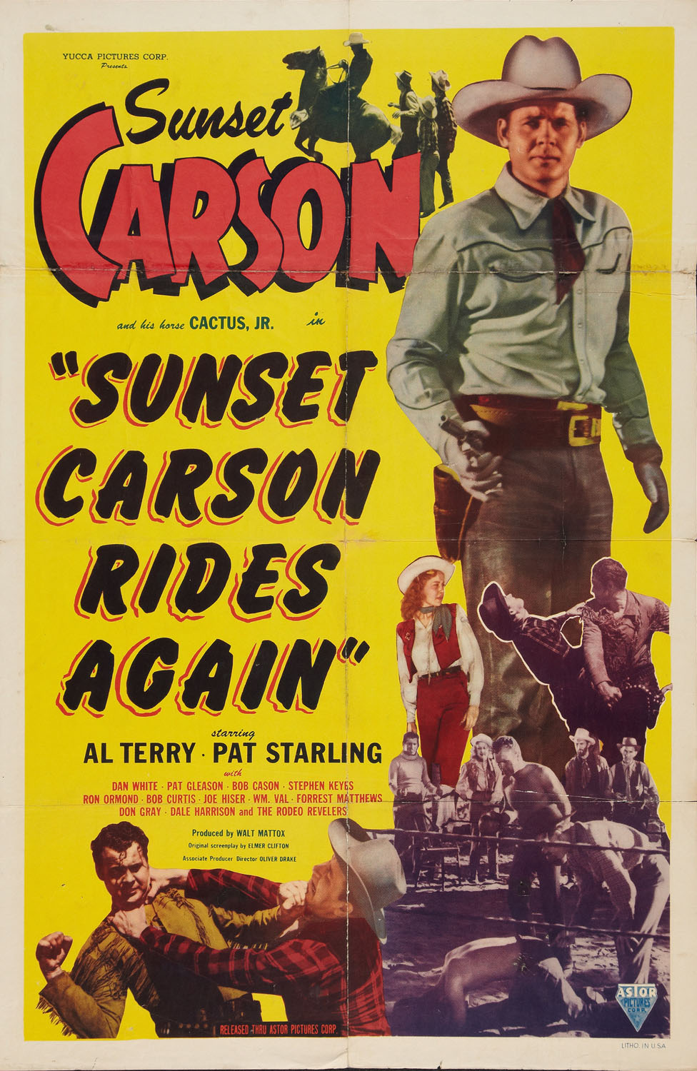 SUNSET CARSON RIDES AGAIN